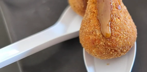 Croqueta en cuchara